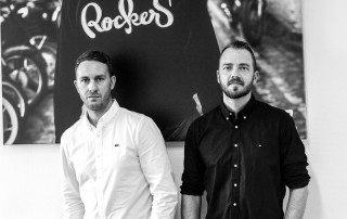 Nico Imhof und Björn Meißner vom Huber Verlag